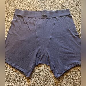 SKIMS Boyfriend Boxer Medium Clay Blue